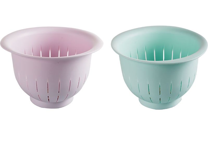 Plastic Strainer Bowl Large - Set of 2