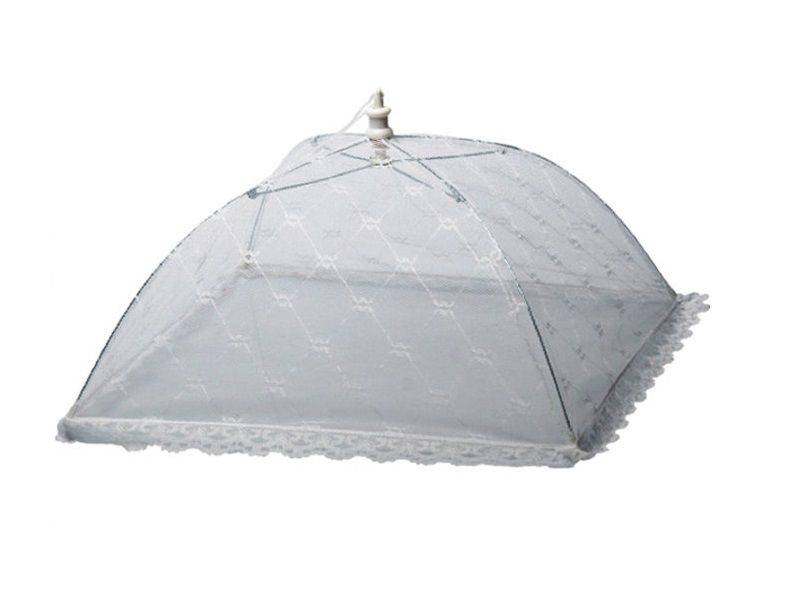 Food Cover Square 31cm White Hillhouse - Set of 2