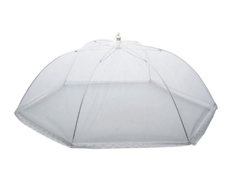 Food Cover Hexagonal 70cm White Hillhouse - Set of 2