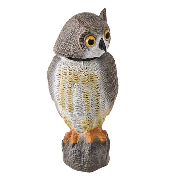 Ornament Animal Plastic Owl Wind-action 40cm | Shop Today. Get it ...