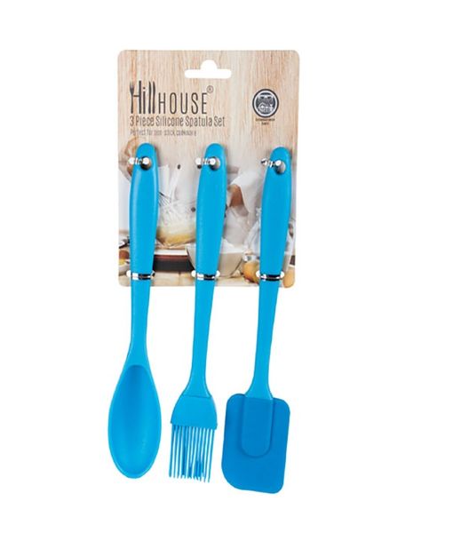 Spatula-set 3pc Silicone Brights