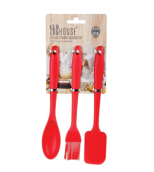 Spatula-set 3pc Silicone Brights