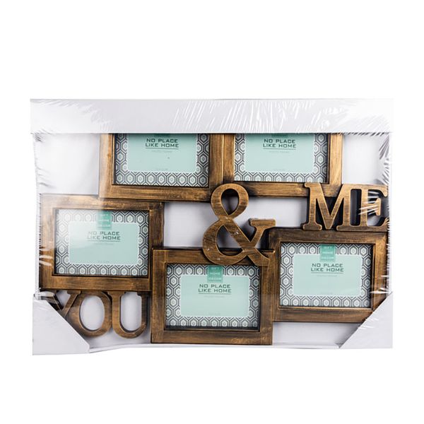 Plastic Collage Frame For 4 10x15cm Photos