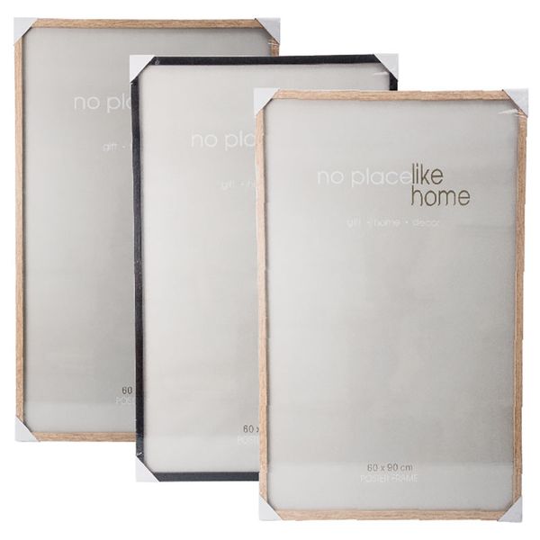 Wooden Poster Size Picture Frame 60x90cm - Set of 3