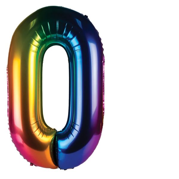 Balloon Helium Foil Rainbow 0 (106cm)