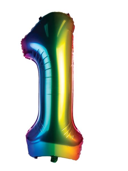 Balloon Helium Foil Rainbow 1 (106cm)