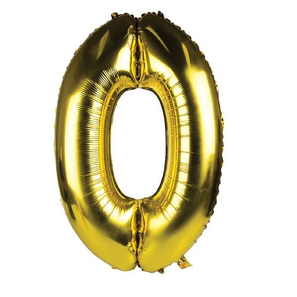 Balloon Helium Foil Gold 0 (106cm)