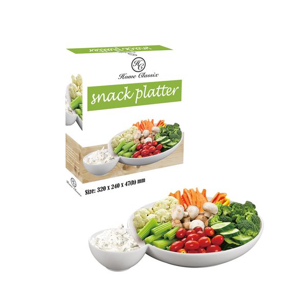 Home Classix Snack Platter - 32x24x4.7cm