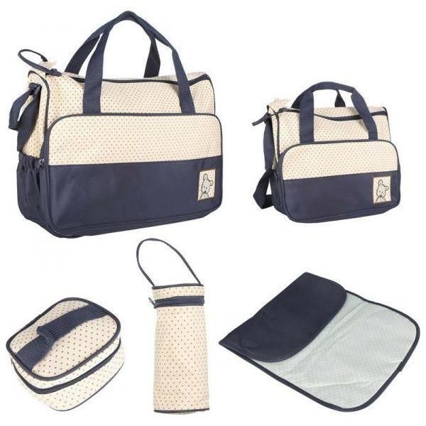 Functional Diaper Backpack - Blue image