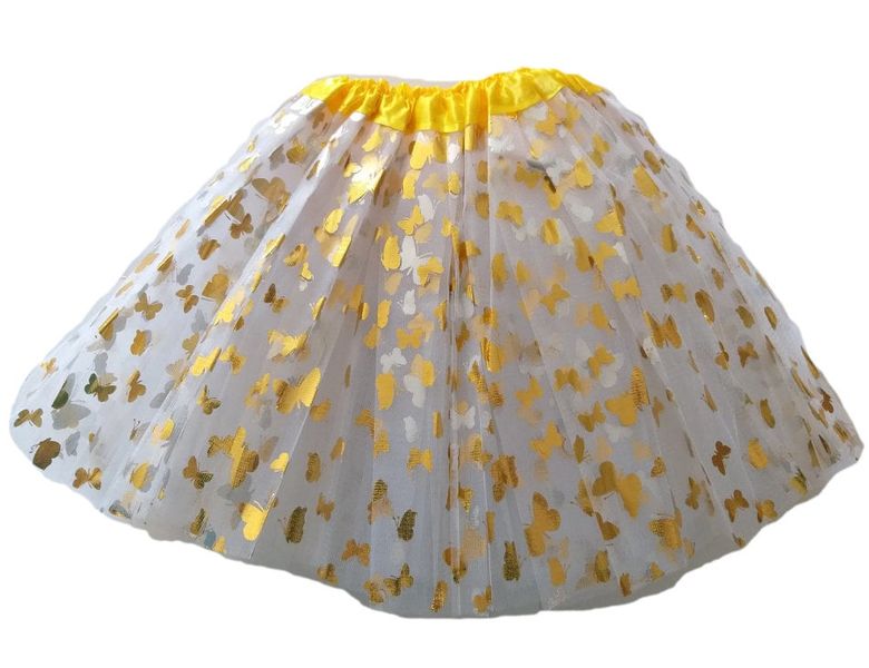 G4A - Kids Butterfly Tutu Skirt - Gold