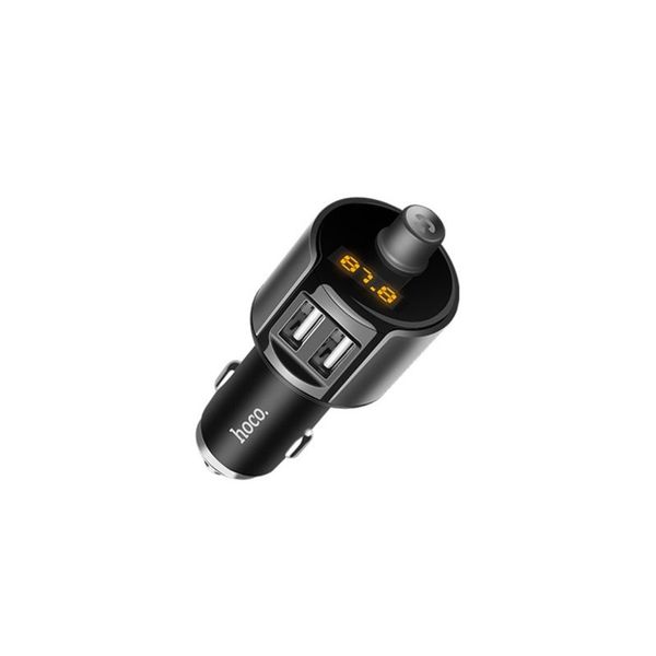 Hoco E19 Dual USB car Charger and FM launcher