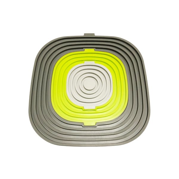 3-in-1 Heat Resistant Silicone Placemat - Dark Gray