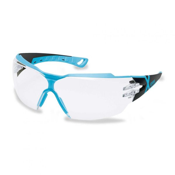 uvex Pheos Cx2 Clear Eyewear Blue / Black Frame