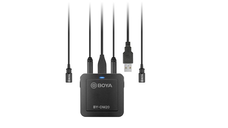 Boya BY-DM20 Dual-Channel Recording Kit