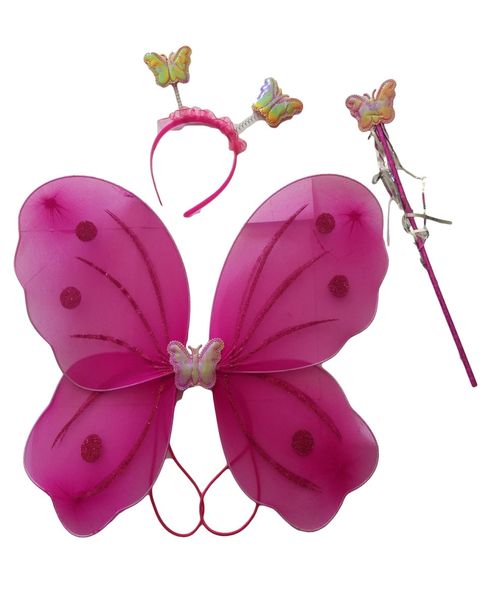 G4A - Butterfly wing set: Hot Pink