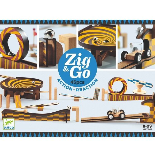 Djeco Zig &amp; Go - 45pcs