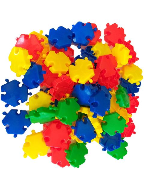 G4A - Round Puzzles 2 (120 Pieces) - Educational Building Blocks Type 3