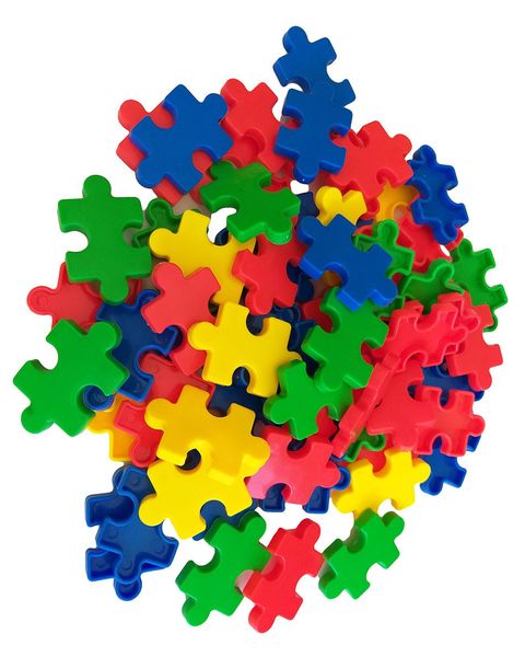 G4A - Puzzle 2 (130 Pieces) - Educational Building Blocks Type 9