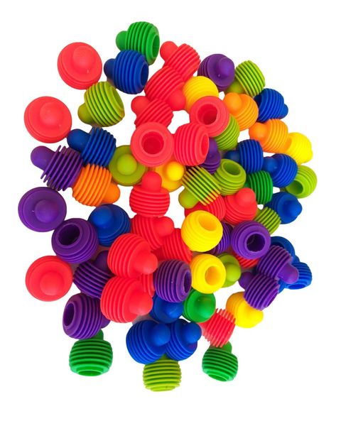 G4A - Sliding Circles 2 (130 Pieces) - Educational Building Blocks Type 14