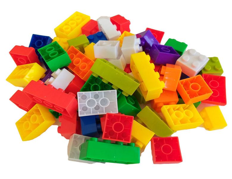 G4A - Big Building 2 (124 Pieces) - Educational Building Blocks Type 17