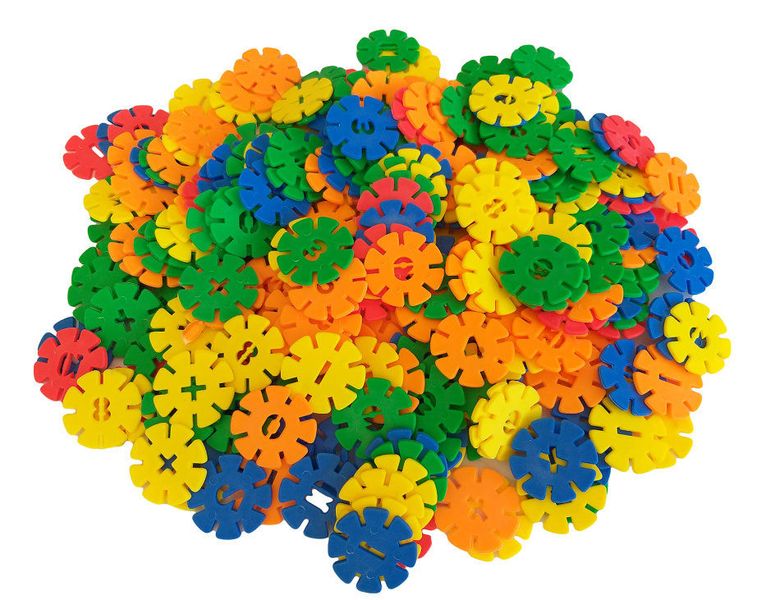 G4A - Wheel Numbers 2 (520 Pieces) - Educational Building Blocks Type 18