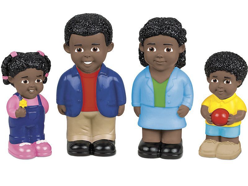 Soft And Safe Dolls - African American Family