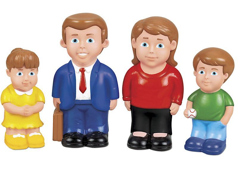 Soft And Safe Dolls - Caucasian Family