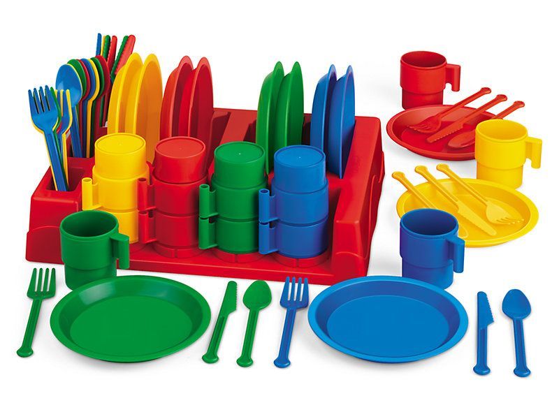 60 Piece Kitchen Play Set