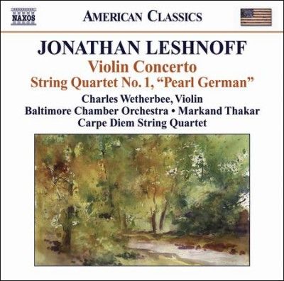 Baltimore Chamber Or - Leshnoff: Violin Cto String Qt No 1 (CD)
