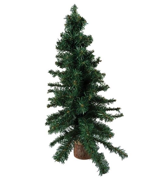 Xmas Tree 45cm Wooden Stand (100 Tips)