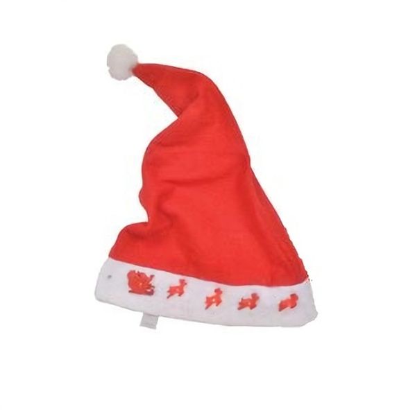 Bulk Pack x 2 Xmas Dress Up Santa Hat &amp; Flashing Lights