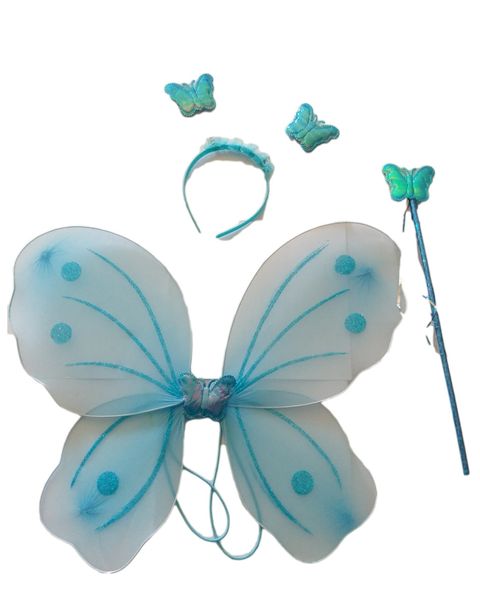 G4A - Butterfly wing set: Blue (Set of 3)