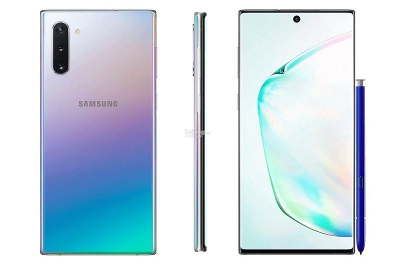 Samsung Galaxy Note 10 + 256Gb-Single Sim -Aura Glow