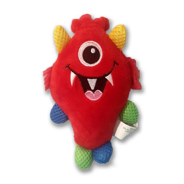 Red One-Eye Monster Plush Toy