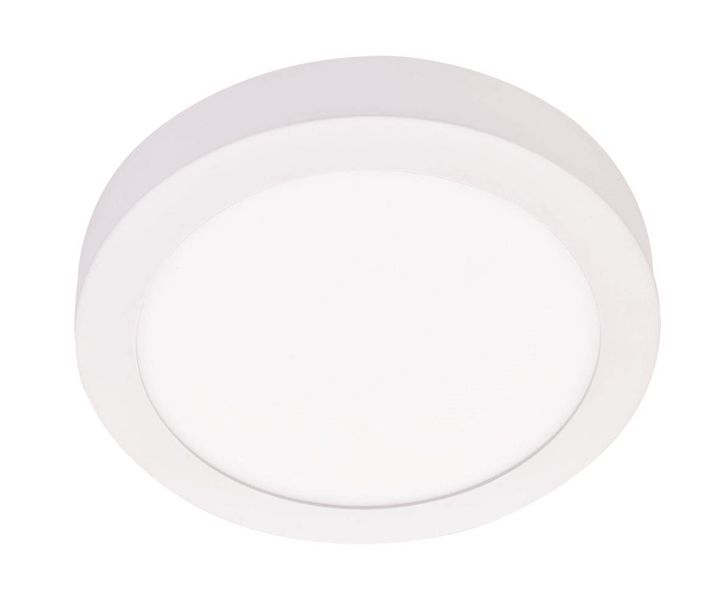 White Base Ceiling Fitting with Polycarbonate Cover