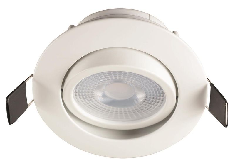 Tilt LED Down Lighter and Bulb In Blister Pack - 4000k C/O:75mm