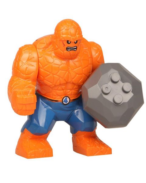 G4A - Big Super Hero (7 cm) Action Figure - DECOOL 0153 - Thing, Blue Pants