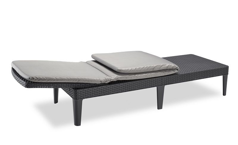 jaipur sun lounger graphite