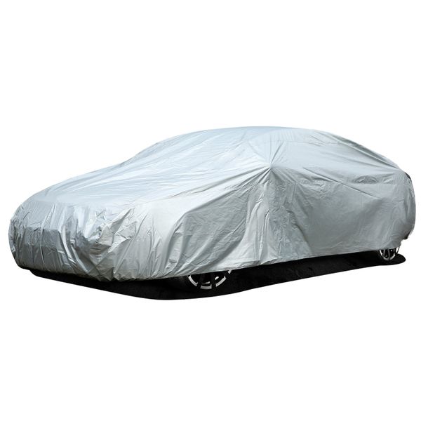 CHELIYA Car Cover Waterproof Sunproof Snowproof Dustproof Silver