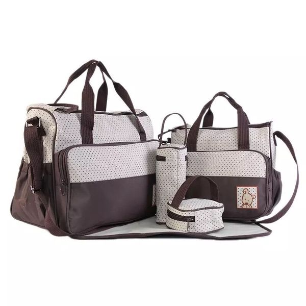 Mummy Fashion Diaper Bags - Brown
