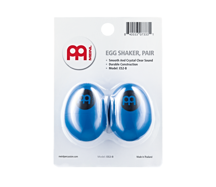 Meinl ES2B Egg Shaker Pair - Blue