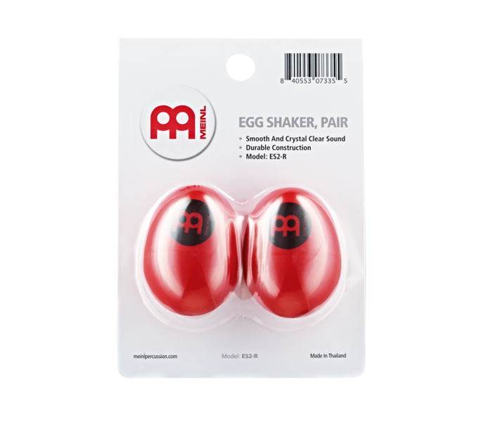 Meinl ES2R Egg Shaker Pair - Red