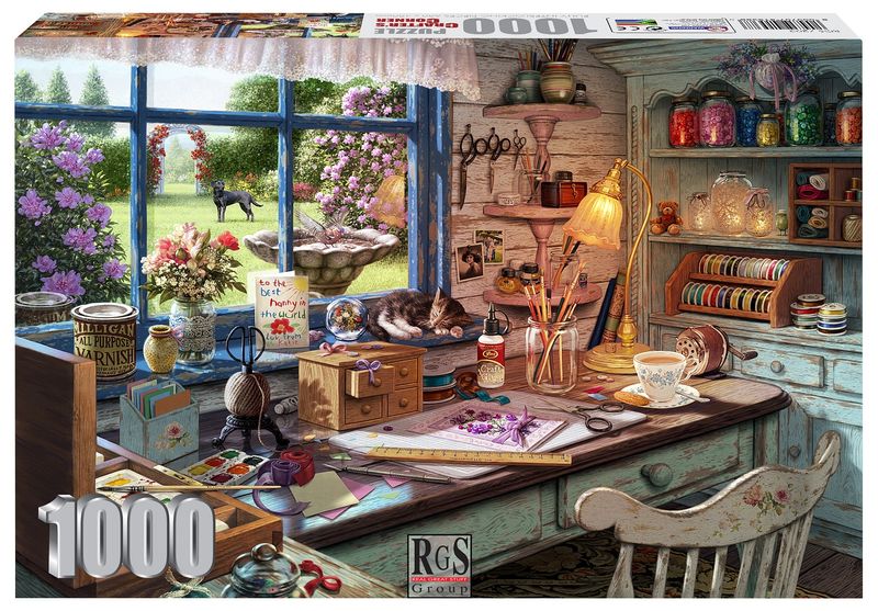 RGS Group Crafter's Corner 1000 Piece Jigsaw Puzzle
