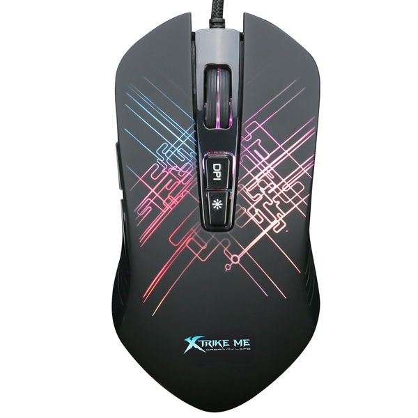 Gaming Mouse GM-510, Backlit &amp; Programmable - Black