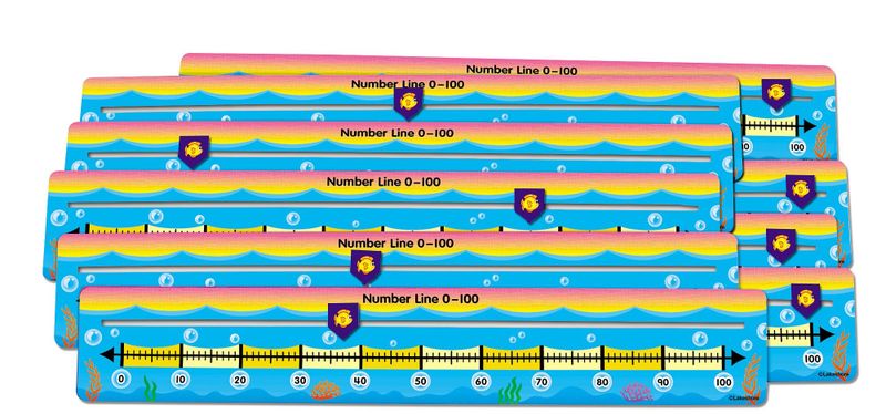 Number Line Slider Boards ( 0-100 )