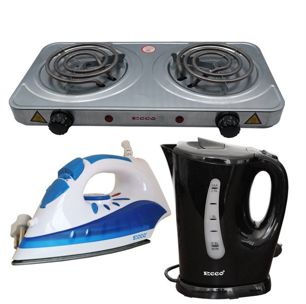 ECCO, Hot Plate, Kettle, Iron Home Appliance Starter Packs