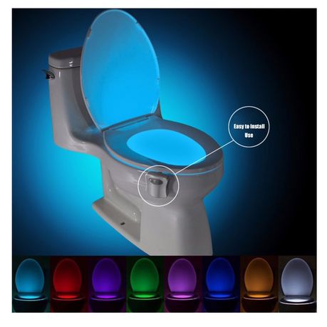 glow toilet bowl