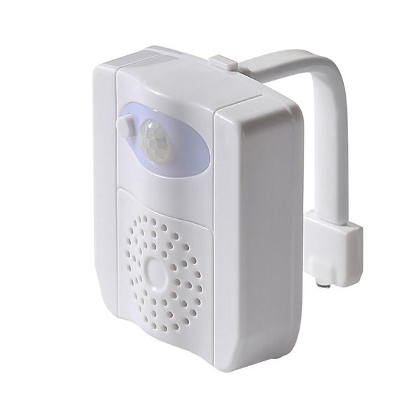 8 Color Changing LED Toilet Seat Light with Motion Sensor