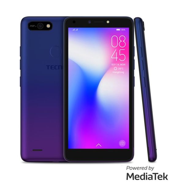 TECNO Pop 2F 16GB Dual Sim - Dawn Blue