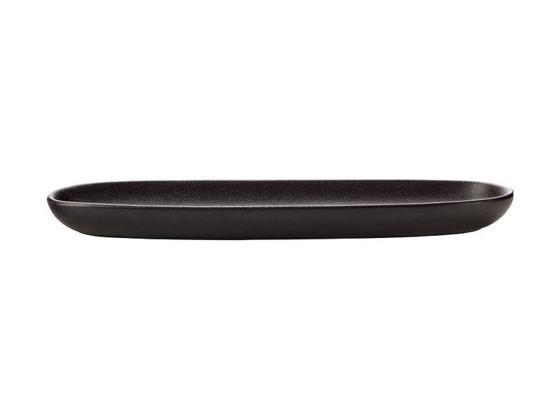 Maxwell &amp; Williams Caviar Oblong 40 x 12.5cm Platters - Set of 4- Black